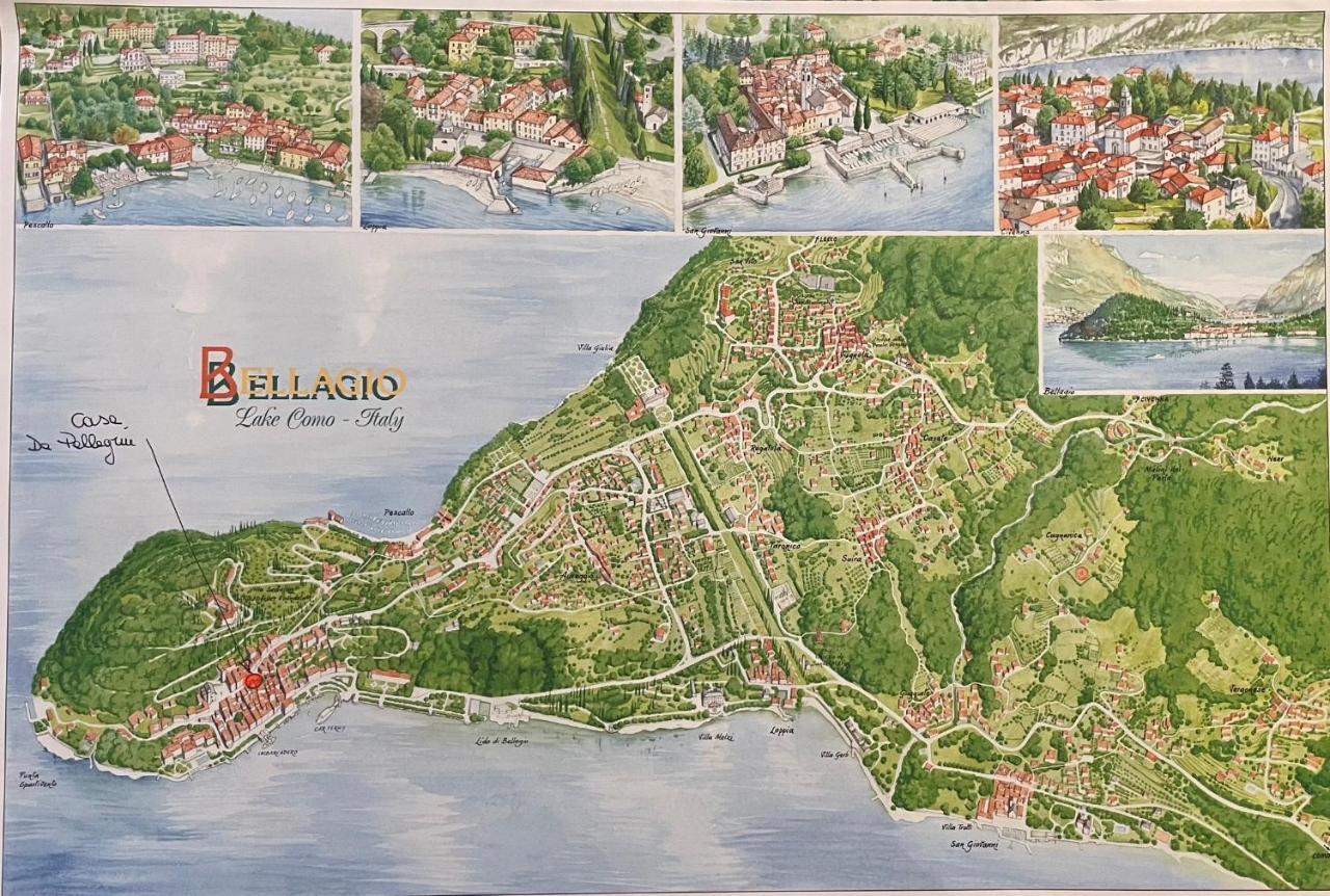 Casa De Pellegrin Bellagio Lake Como Eksteriør billede